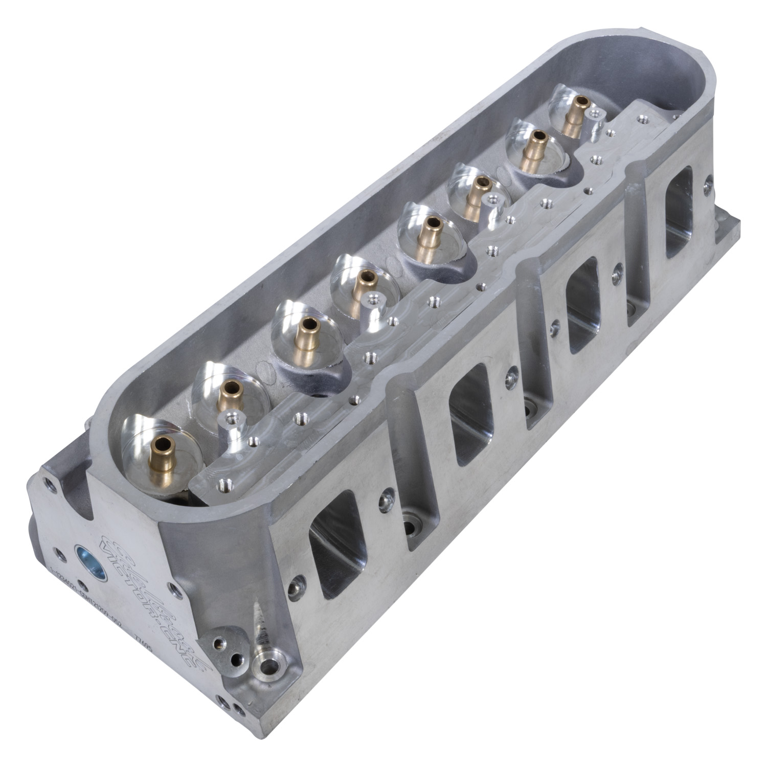 Edelbrock 77679 Victor CNC LS7 291CC CI PM Seat 2.200/1.615 - Bare